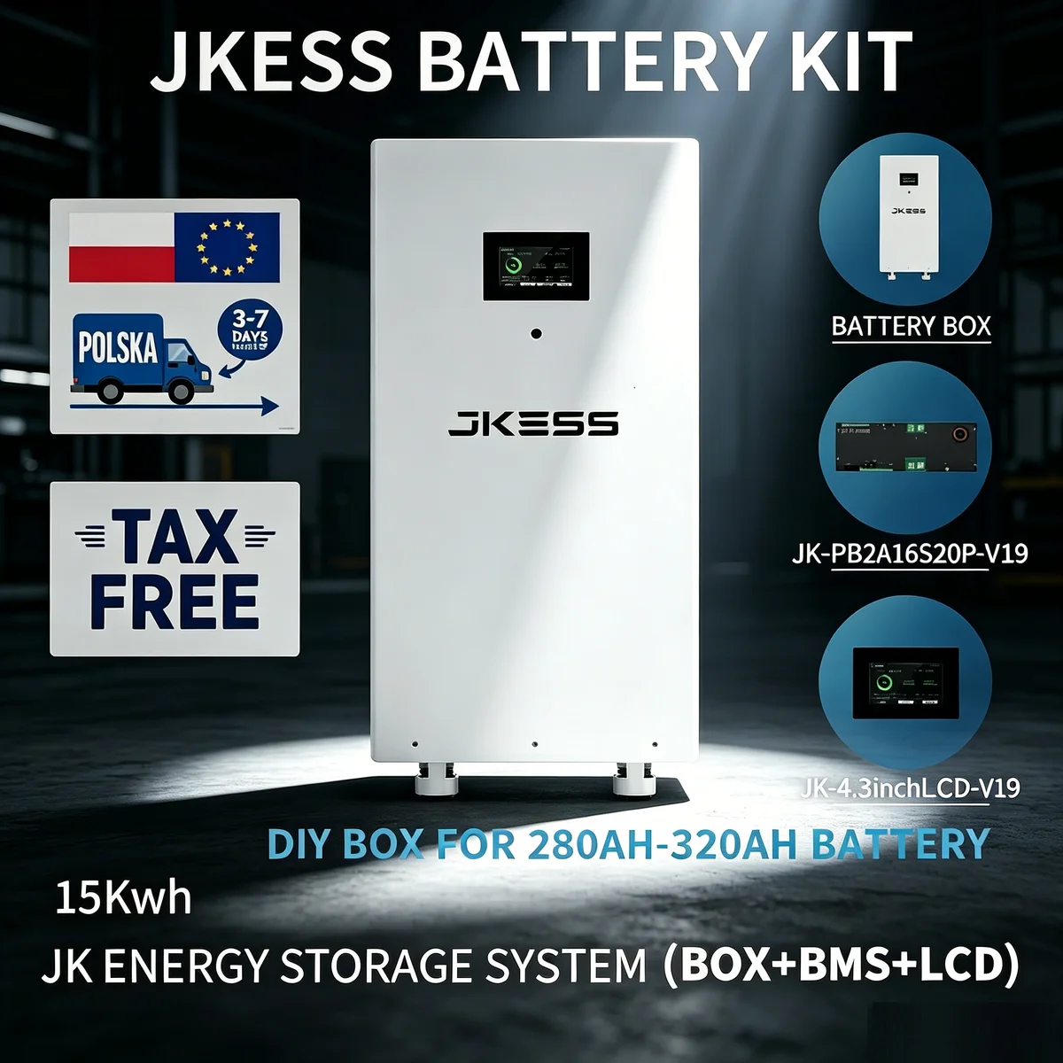 Battery Kit (With Caster)