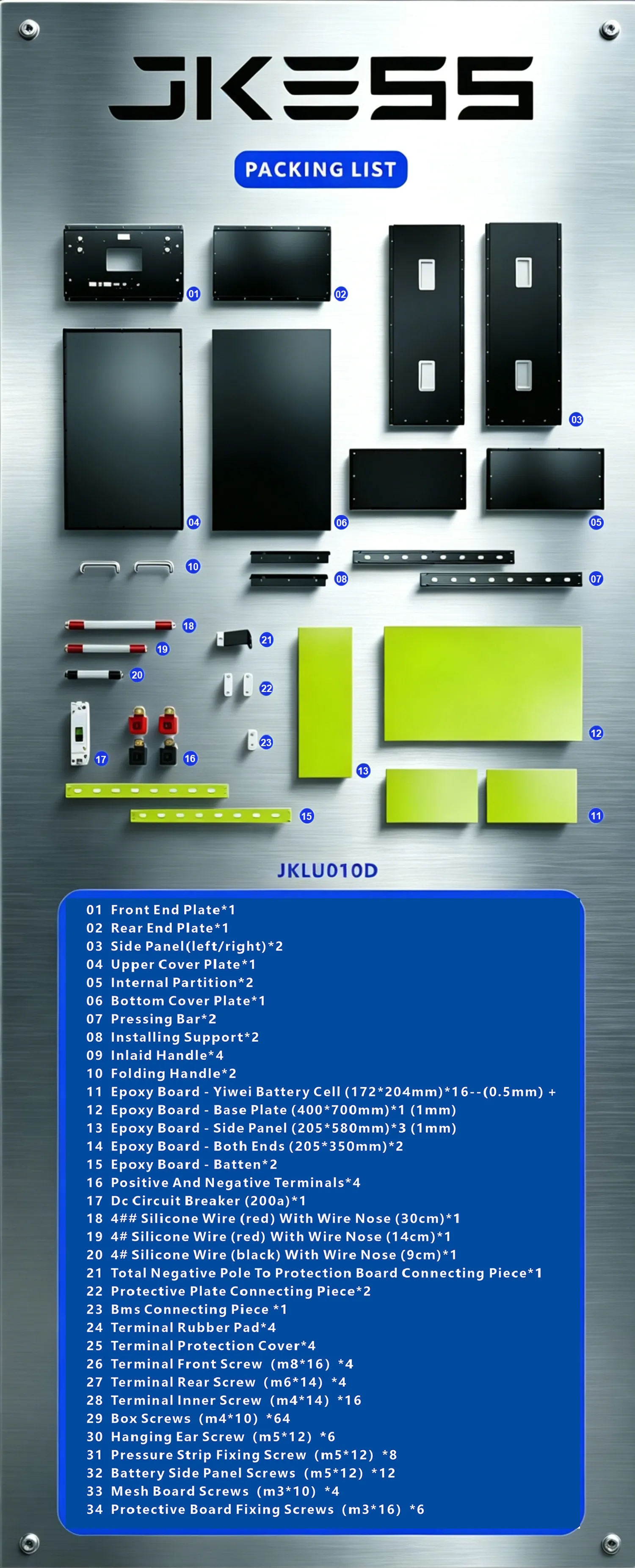 6U Battery Kit detail 15